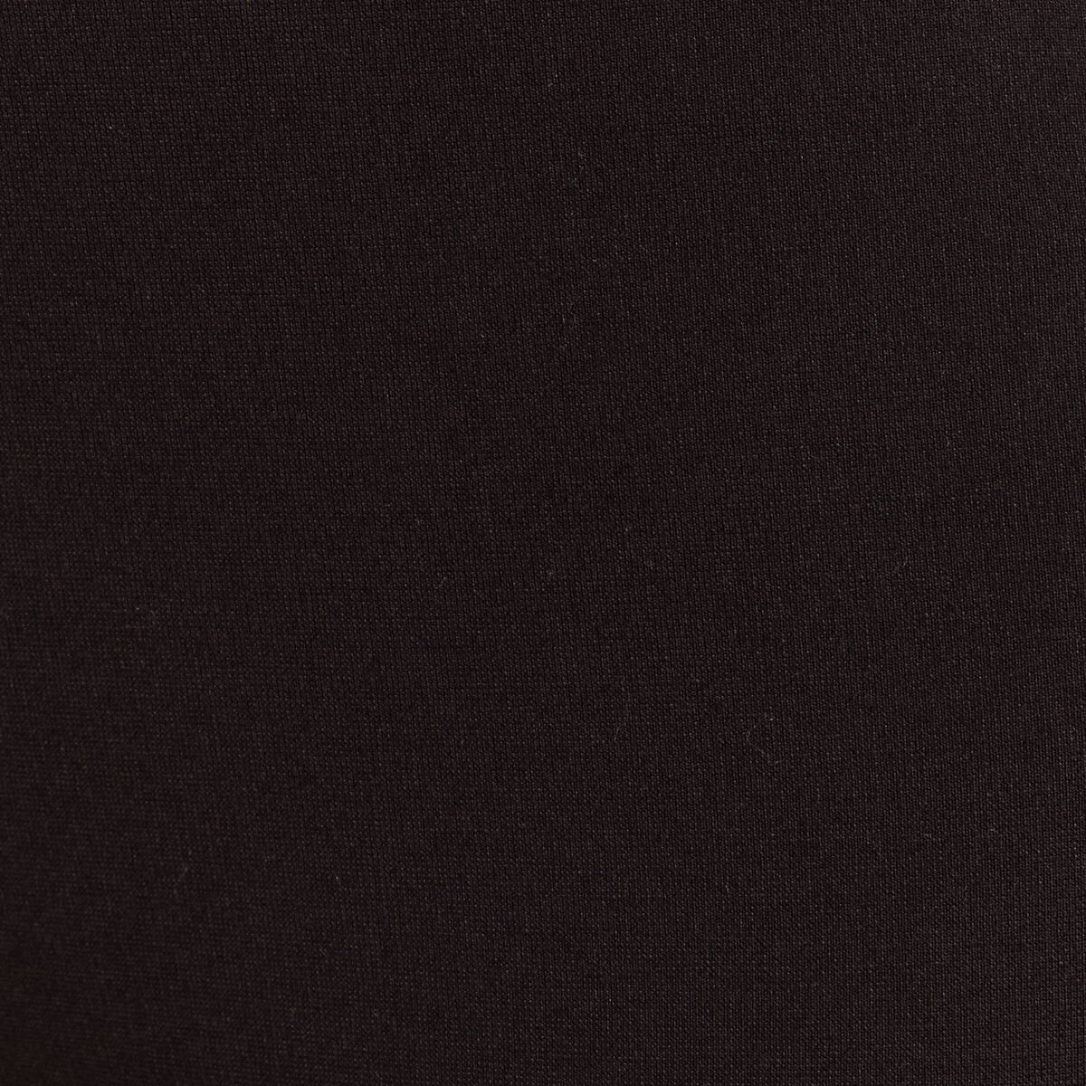 Legging 7/8&egrave;me taille bascul&eacute;e en maille noir femme