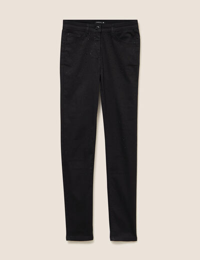 Pantalon magique Le L&eacute;ger coupe ajust&eacute;e noir femme
