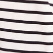 T-shirt marini&egrave;re avec broderie sequins noir femme