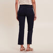 Jean droit taille haute 7/8ème denim brut femme