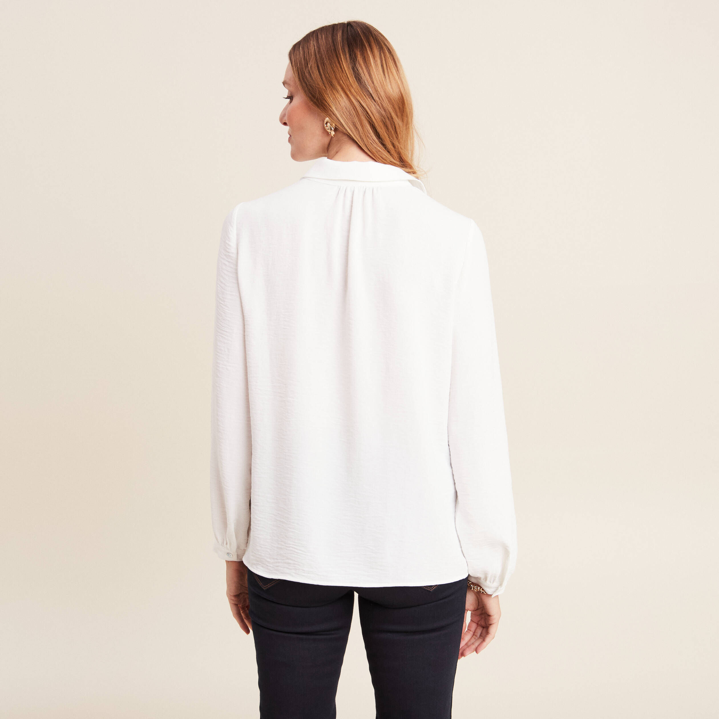 Chemise Lemieux Manches Longues – Grise à Imprimé Original – Taille M – Fabriquée UK