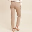 Pantalon magique L'Unique effet brillant taupe femme