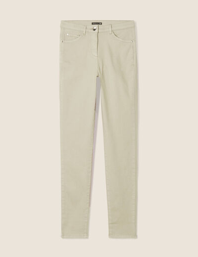Pantalon magique Le L&eacute;ger coupe ajust&eacute;e vert clair femme