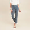 Pantalon magique Le L&eacute;ger coupe droite bleu marine femme