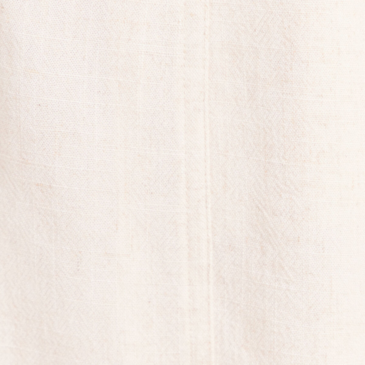 Robe droite courte col chemise beige femme