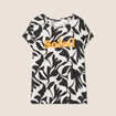 T-shirt manches courtes noir femme