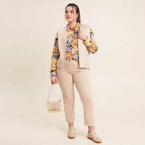 gilet sans manches couleur or femme Gilet sans manches couleur or femme
