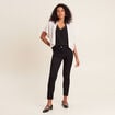 Gilet manches courtes couleur or femme