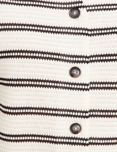 Blouse manches courtes blanc femme