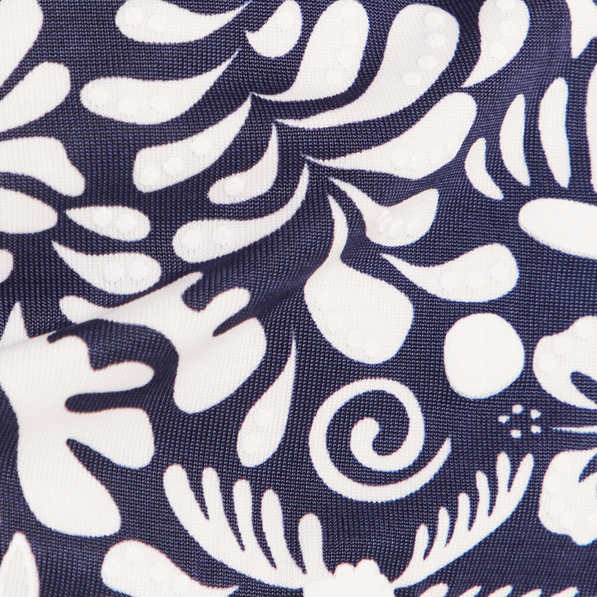 Blouse manches courtes nouée bleu femme