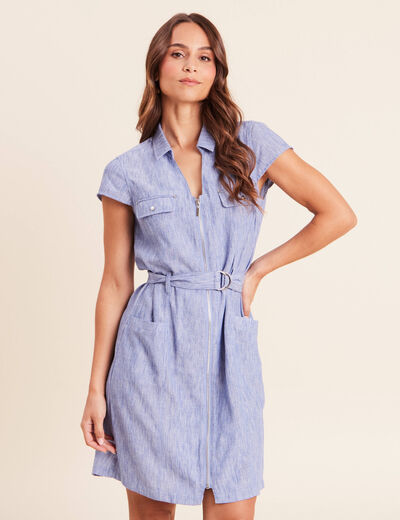 Robe bleu ciel femme