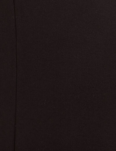 Jupe midi crayon noir femme