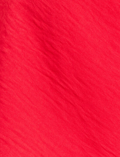 Débardeur ample sans manches rouge femme