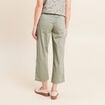 Pantalon r&eacute;versible gris femme