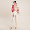 Kimono imprim&eacute; rose fushia femme