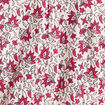 Chemise droite manches longues fluide rose femme