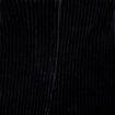 Pantalon large velours noir femme