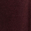 Gilet manches longues bordeaux femme
