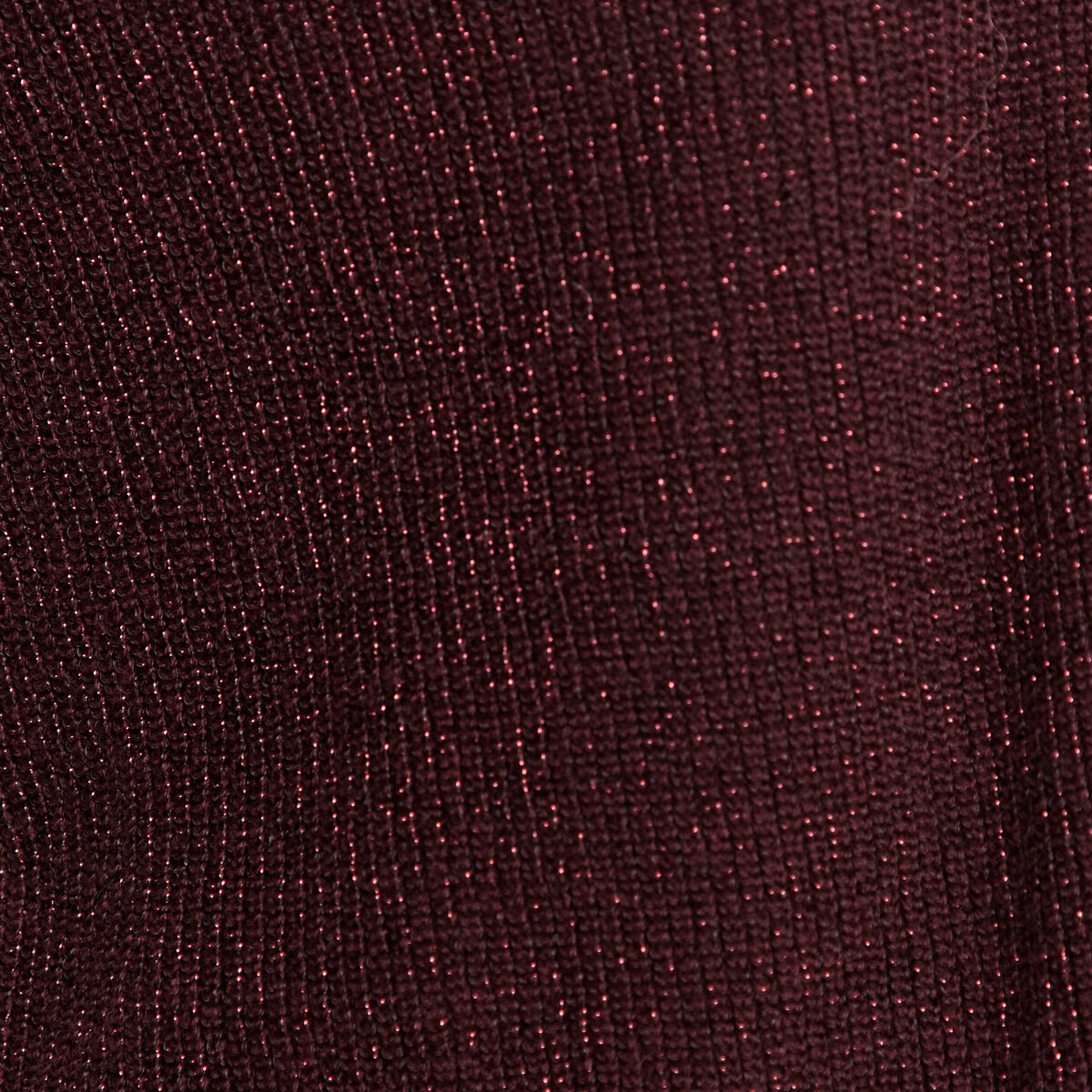 Gilet manches longues bordeaux femme