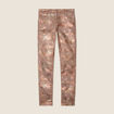 Pantalon ajusté marron femme