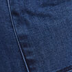 Jean ajusté cargo denim stone femme