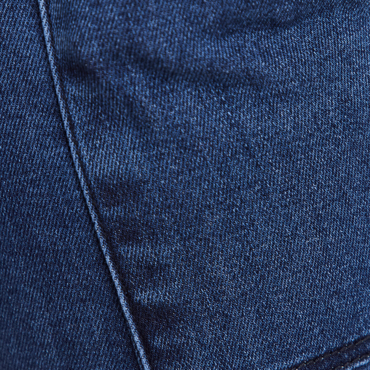 Jean ajusté cargo denim stone femme