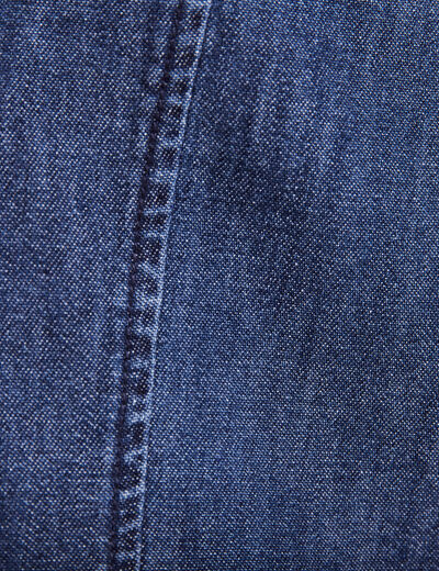 Veston sans manches jean denim double stone femme