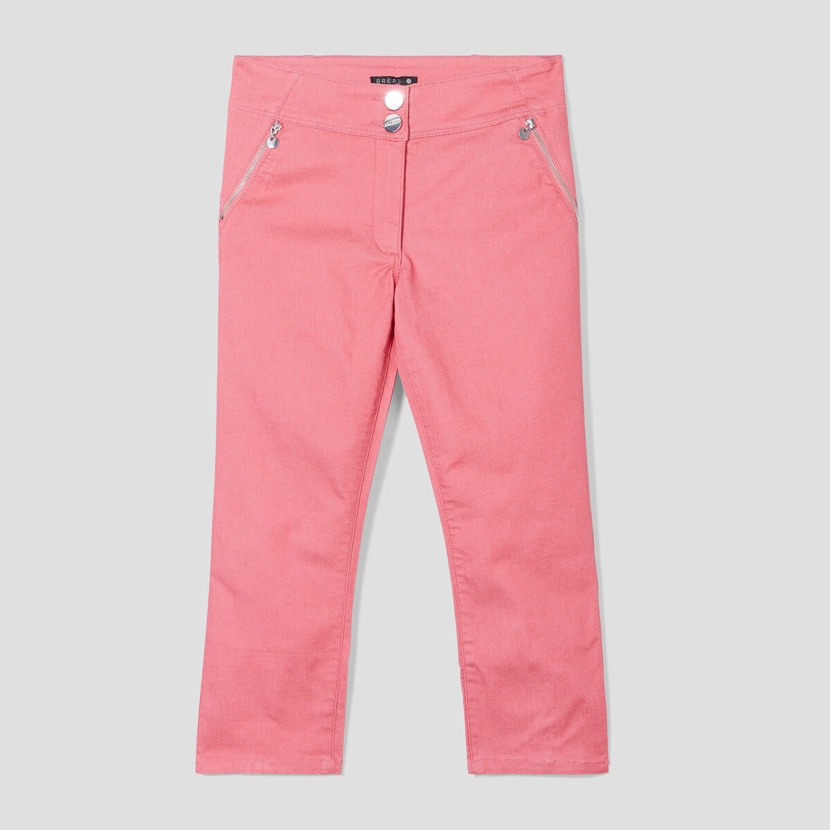 Pantacourt ajust&eacute; vieux rose femme