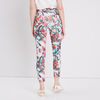 Pantalon leger imprime magique blanc femme