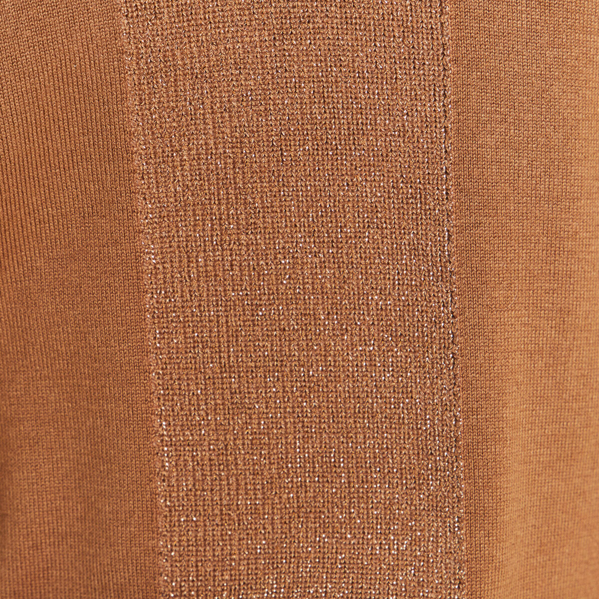 Pull manches longues beige femme