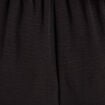 Pantalon portefeuille noir femme