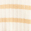 T-shirt effet 2 en 1 manches courtes beige femme