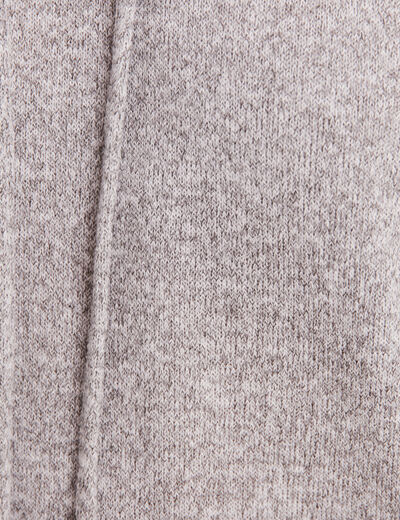 Sweat à capuche gris clair femme