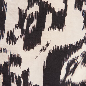 Blouse manches 3/4 noir femme