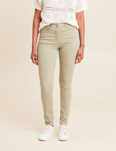 Pantalon magique Le L&eacute;ger coupe ajust&eacute;e vert clair femme