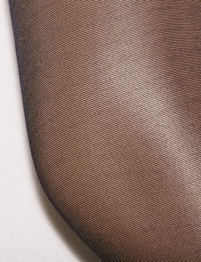 Collants effet ventre plat noir femme