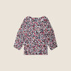 Blouse manches 3/4 rose femme