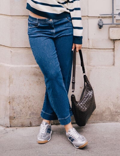 Pantalon magique l'unique denim stone femme