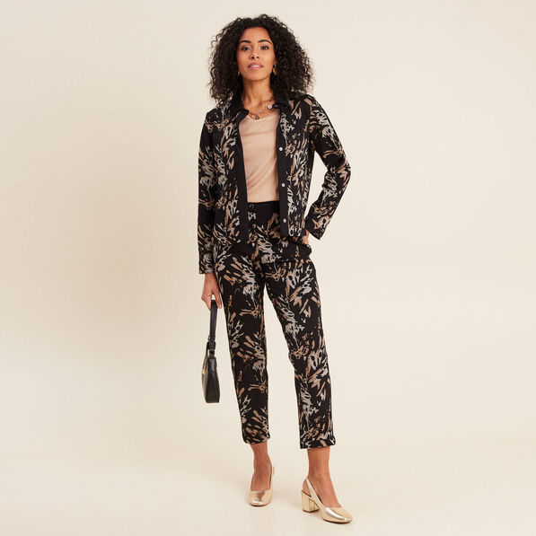 Veste réversible noir femme