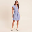 Robe bleu ciel femme