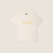 T-shirt manches courtes ecru femme
