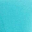 T-shirt col rond manches courtes vert turquoise femme