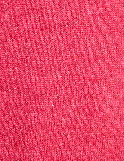 Pull manches longues rose framboise femme