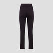 Pantalon ajusté réversible noir femme