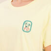 T-shirt droit manches courtes multicolore femme