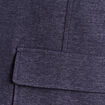 Veste courte droite en jean doubl&eacute;e denim brut femme