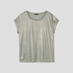 T-shirt manches courtes vert clair femme