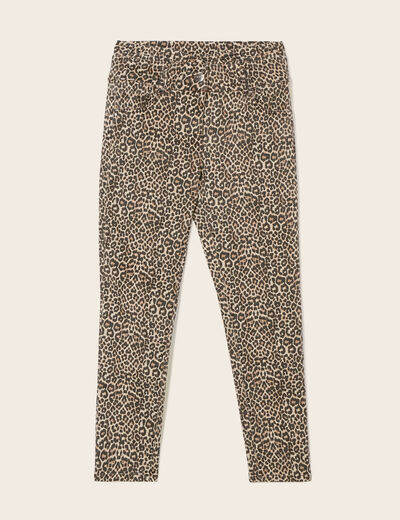 Pantalon ajusté noir femme