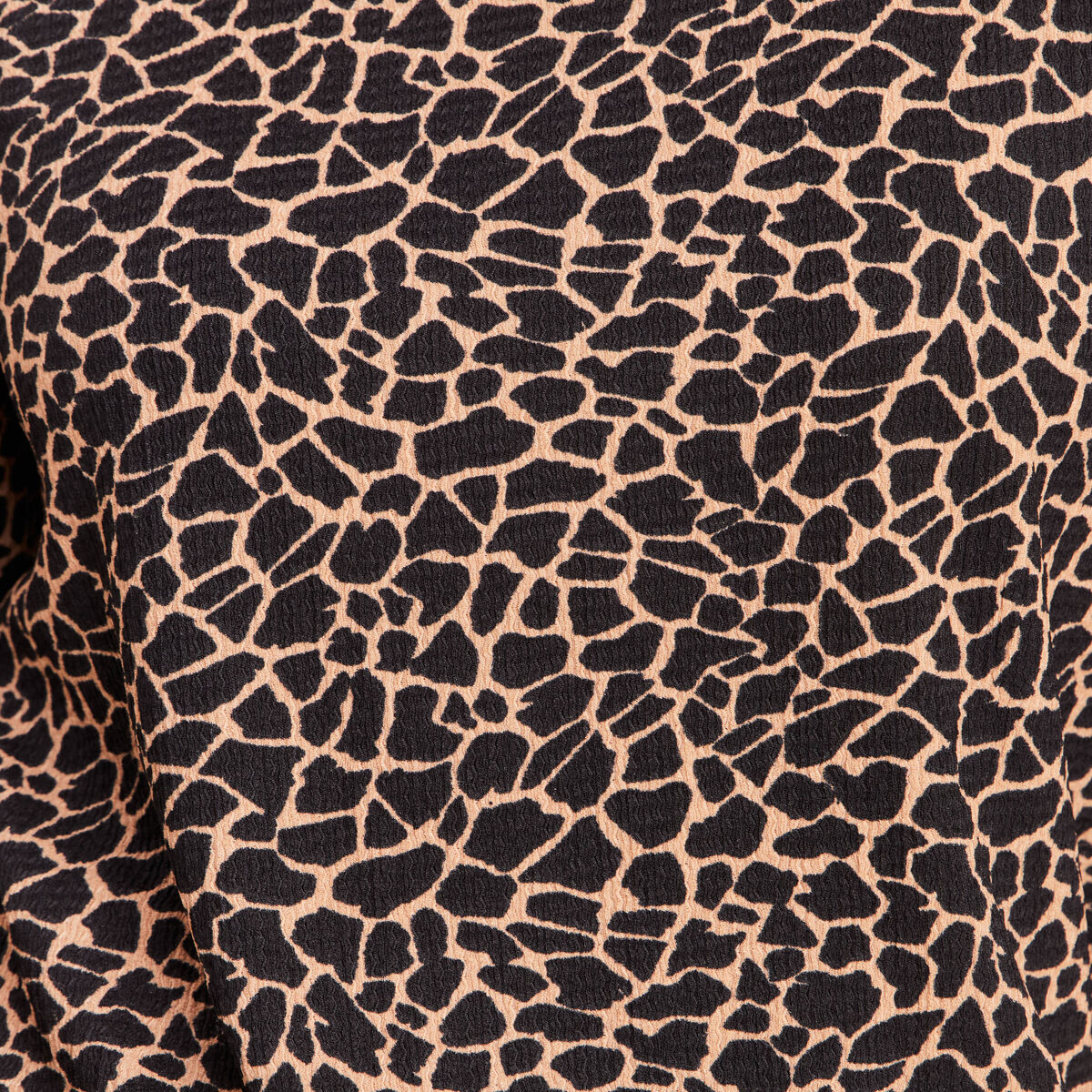 T-shirt manches 3/4 noir femme