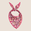 Foulard rose femme